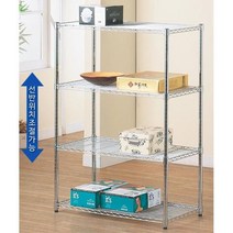 물류창고 재고 물건정리 은색 앵글랙 선반, 상품선택_메탈랙900 4단, 상세페이지 참조