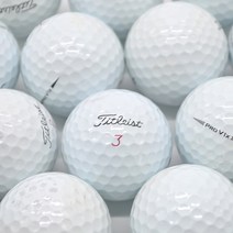 타이틀리스트 Pro v1x 화이트 A- 등급 10알 골프용 로스트골프공