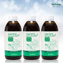 에버미라클 EM원액 500ml / 이엠 효소, 3개