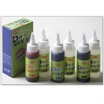 아톰 속건성 잉크 및 희석제 불멸잉크 잉크 AFD-60C, 흑색+희석제, 이상품보내주세요