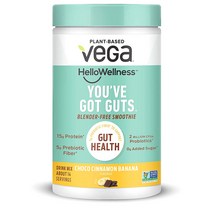 Vega 베가 헬로 웰니스 비건 식물성 프로틴 파우더 405g 초콜릿 바나나 시나몬 향 헬스 단백질 보조제