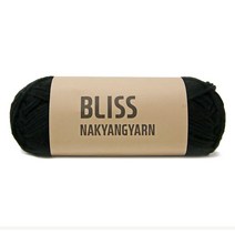 [니뜨] 블리스실(10+1) (50g) [뜨개실도안제공], 304_블랙