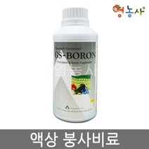 GS 보론 500ml 액비 붕사 붕소비료