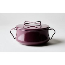 단스크 코벤스타일 캐서롤 법랑 냄비 (2QT), 플럼(자주)