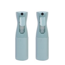 충전식자동분무기 자동분무기뜨거운 200ml/300ml 미용 스프레이 병 헤어 고압 연속 물뿌리기 캔 스타일, 06 2Pcs Grey Blue_02 300ML