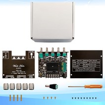 오디오 블루투스 앰프 ZK-MT21 2x50W 100W 2.1 채널 호환 5.0 AUX 12V 24V 디지털 전원 스테레오 서브 우퍼 보드