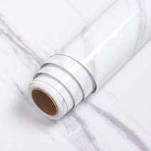 대리석타일 자체 접착 PVC 벽 스티커 방수 오일-증거 대리석 벽지 종이 욕실 주방 가구 홈 데코, 80Cm x 500cm, [10] JDB