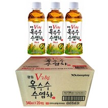 광동 옥수수수염차 340ml x (20개), 20개