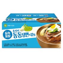 이가자연면 동치미 동동냉면 12개, 480g, 6개