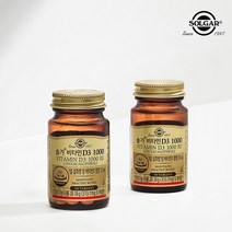 [솔가] 비타민 D3 1000IU (90정/3개월) x 2병, 없음, 상세설명 참조