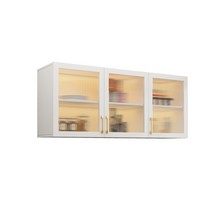 부엌 싱크대 상부장 탕비실 사무실 욕실 주방 선반, 길이 50 깊은 30 높은 60 단일