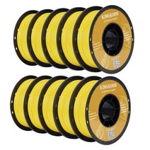 3D 프린터 필라멘트 1.75mm 10kg PETG 3D펜 PLA Filament 스팅3D, 10KG Yellow