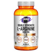 나우푸드 L 아르기닌 스포츠 더블스트렝스 1000mg 180정, 6병