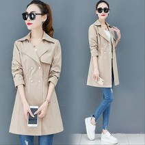 요나걸 여성 사파리 야상 점퍼 아우터 재킷 상의 기본 패션 봄 가을 스타일 여자사파리 + 양말증정