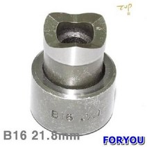 Foryou26613 탑정밀 천공기다이스 1.8mm 1개 탭 날 절삭 공작 초경 다이스