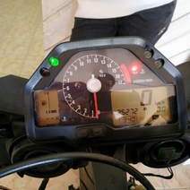 혼다 CBR600RR CBR 600 Rr의 2003-2006에 대한 오토바이 속도계 속도계 게이지 케이스 커버, 하나, 검정