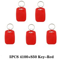 스마트 카드 리더기 휴대용 카드단말기 5/10PCS IC ID 듀얼 칩 스마트 카드 NFC 13.56Mhz 읽기 전용 액세스, 06 As The Picture Shows