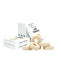 벨르아망 에어도넛 차량용 방향제 차량용방향제 리필, 3개, 플로럴 플라워