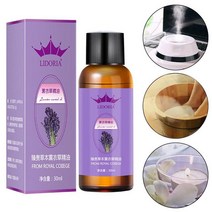 [티트리오일] 식물 에센셜 오일 30ml 피부 수분 공급 탄탄한 라벤더 에센스 아로마 테라피 천연 릴렉스 마사지에 적합, [01] 49g, [01] White