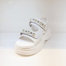 오브엠 여성 6CM 찍찍이 통굽 샌들 B(F21SC012B)