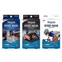 3M 넥스케어 스포츠 마스크, 블랙