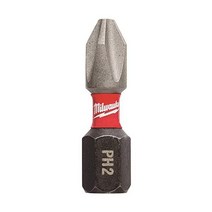 밀워키 일렉트릭 툴 48-32-4604 쇼크웨이브 임팩트 듀티 insert 비트 NO 2 Phillips 1