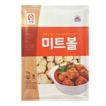 오양 미트볼 1kg, 3개