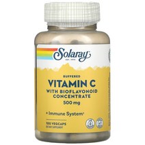 솔라레이 버퍼드 비타민C 바이오플라보노이드 함유 500mg 100정, 1개