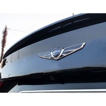 카즈온 제네시스 G80 앰블럼 포인트 데칼, 블루크롬