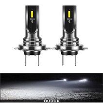오토바이 안개등 미니 터보 12000lms Led 자동차 헤드라이트 H1 H3 H4 H7 H8 H9 H6 9005 880 881 러닝 라, 04 8000K_02 H3