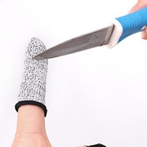 손베임방지골무 가죽공예작업준비물 칼질 손가락보호 야채수확시 텃밭작업 바느질장갑, 단품