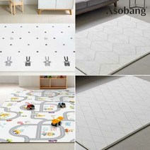 [아소방] 층간소음방지 프라임 놀이방매트 6종택1(210x140x2cm), 단품