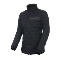 볼빅 여성 골프 스트레치 배색 구스다운 집업 점퍼 VLDWJA05 BK