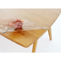 커버팩토리 에코투명매트 한샘포레릴렉스 2인 900x900, 3mm에코투명매트, 포레릴렉스식탁매트(2인용90x90)