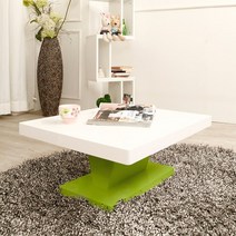 예작 스윗 하이그로시 도장 600 다용도 좌탁 거실테이블 RC27, 레드