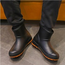 남녀공용 장화 워커 장마철 작업용 둥근코 발편한 방수 레인부츠 낚시신발 캠핑 등산 여름 미끄럼방지