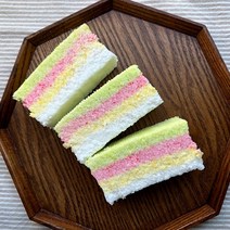 맛있는 무지개설기 아침 식사대용 떡 개별포장(냉동), 무지개 설기(7.5cm*5cm) 10개