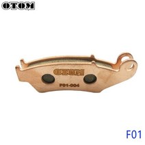 OTOM 오토바이 앞뒤 브레이크 캘리퍼 수리 키트 가이드 핀 스프링 절연 패드 닛산 혼다 CR125R CR250R CRF250X/450R, Front Brake Pads-F01, Front Brake PadsF01