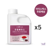 흥국 리얼베이스 히비스커스 트로피칼 1kg x 5개(냉장), 5개