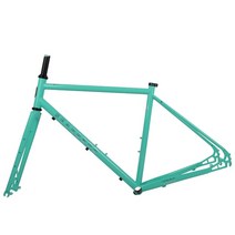 그래블자전거 그래블 바이크 입문로드자전거 입문용 초보 해안 Cx01 자전거 프레임 700c 자갈 크롬 몰리브, 02 green_02 47cm(160-170)