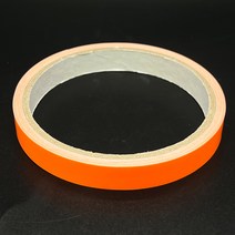 오렌지 야광 축광테이프 12mm x 3m, 1개(12mm X 3m)