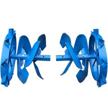 쟁기 베토기 두둑성형기 아세아 관리기 휴립기 성형판, 23축 팬과 한 쌍의 철제 바퀴