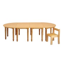 비취 색동책상 원목다리 영영아-240mm/영아-300mm/유치-530mm 좌식용 입식용 유치원 어린이집 신학기가구, 영아-300mm