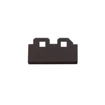 10PCS Solvent printer rubber Wiper for Epson XP600 DX5 DX7 Print Head Blade Mutoh Roland Mimaki clea, Black