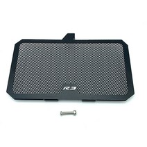 pcx등받이 YZFR3 오토바이 라디에이터 탱크 그릴 가드 커버 보호대 CNC For Yamaha R3 2015-2021 모터 부품, 01 A