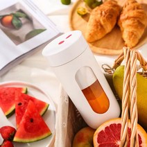 전기 Juicer 휴대용 블렌더 미니 과일 스무디 믹서 주스 메이커 기계 자체 청소 Juicer 압착기 주방 가제트, 휴대용 착즙기