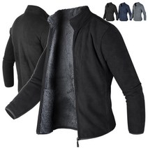 쟌피엘 겨울 남자점퍼 기모 고급 양털 후리스 집업 뽀글이 플리스자켓 JP