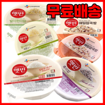 CJ 햇반 210g 36개 24개 / 130g 백미 발아현미밥 매일잡곡밥 흑미밥 큰공기 작은공기, 햇반 백미 210g x 24개