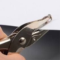 핸드형 철제 서류 구멍뚫기용 펀칭기 3개 다이어리 서류철 구멍뚫는기계
