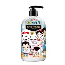 뚱 패밀리 대용량 썬크림 520ml